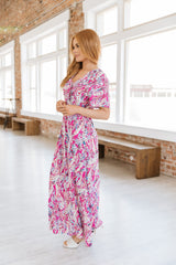 Bailee Floral Maxi - Size Small - Goupick