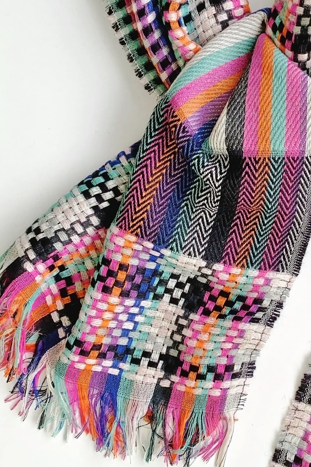 Shay Scarf - Bone/Multi - Goupick