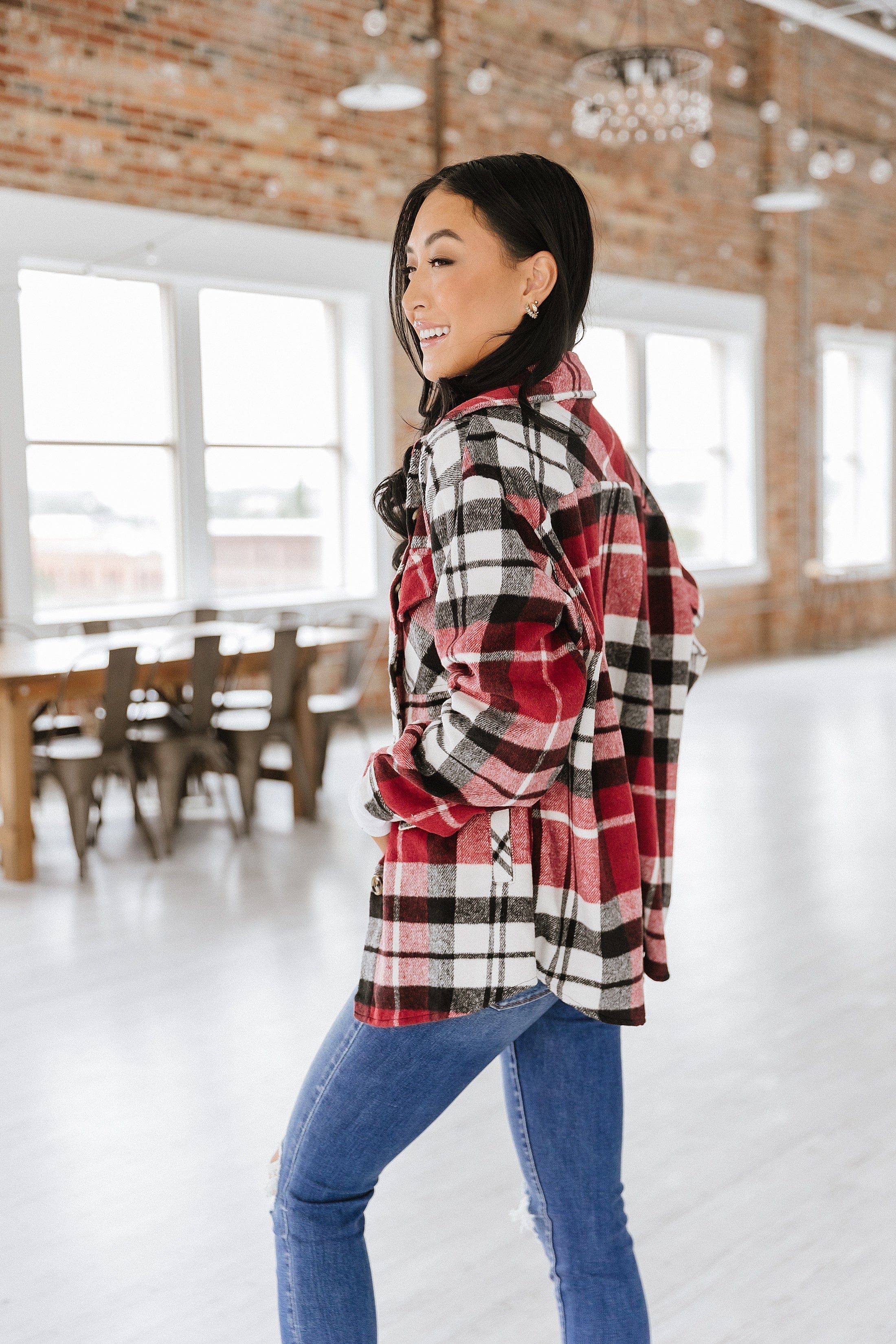 Emily Plaid Jacket - Goupick