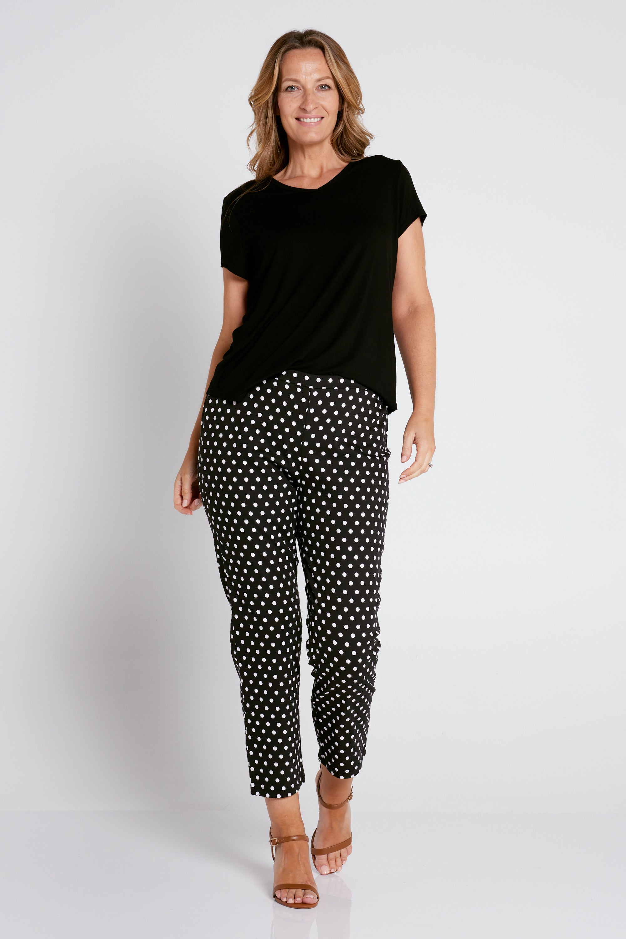 Rachel Pants - Black Spot - Goupick